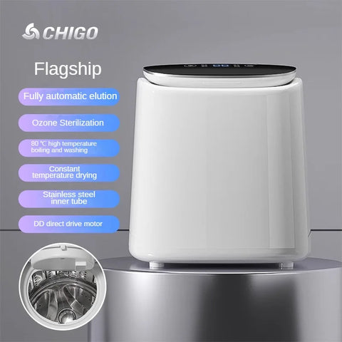 Underwear Special Washing Machine Small Automatic Household Drying Mini Washing Machine Sock Fantastic Portable Washing Machine