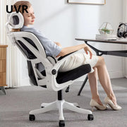 UVR Home Office Chair Ergonomic Design Leisure Armchair Field Adjustable Swivel Chair Hostess Live Room Computer Chair Furniture