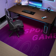 Chair Gamer Carpet Waterproof Non-slip Living Room Rugs Gaming Swivel Chair Loop Pile Floor Mat Large Size Home Decoration Mats