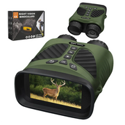 DT39 2.5K UHD 40M Pixels Binoculars Telescope 10X Optical 8X Zoom Digital 300M Infrared Night Vision for Hunting Camping