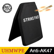 Bulletproof Plate 10X12 Inches NIJ III Stand Alone Pure PE Light Weight Anti AK47 MSC 7.62mm Ballistic Panel