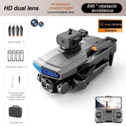 New D6 RC Air Drone 8K HD Professional Dual Camera Five-Sided Obstacle Avoidance Optical Flow ESC Foldable Quadcopter Boys Toys