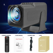 2024 New Android 11 390ANSI HY320 Projector 4K Native 1080P Dual Wifi6 BT5.0 Cinema Outdoor Portable Projetor Upgrated HY300