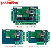 TCP/IP Wiegand 26 Network Single Double Four Door Entry Access Control Panel For Security Solutions Access System With Software