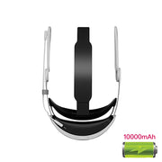 Head Strap 10000mAh Battery For Meta Quest 3/Quest 3S VR Headset Elite Strap Replacement Improve Comfort PD18W Fast Charging