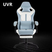 UVR Gaming Computer Chair Ergonomic Design Armchair Home Office Chair Comfortable Sponge Cushion Athletic Chair Furniture