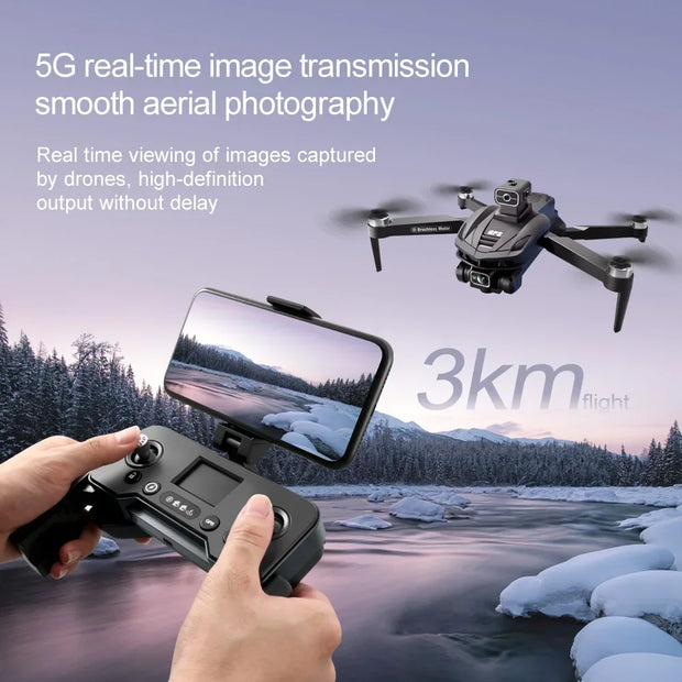 Xiaomi Mijia V168 GPS Drone 4K Professional HD Dual Camera 8K Dron Brushless Motor 5G WIFI FPV Foldable RC Quadcopter Helicopter