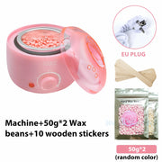 200CC Wax Heater Warmer Hair Removal Machine For Hand Foot Body SPA Epilator Paraffin Wax Pot +Wax Beans + Wood Sticks