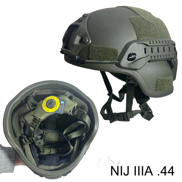 LPRED Fast HDPE NIJ IIIA High Cut Ballistic Helmet 2 Generation high-grade lining UHMW-PE Ballistic 3A Bulletproof Helmet