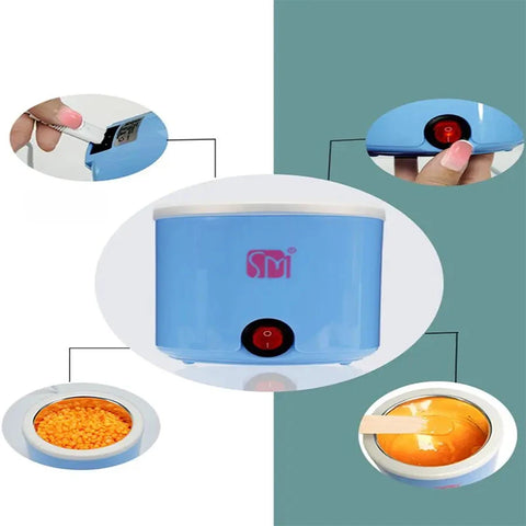 1PC-Mini Small Wax Machine Heater Underarm Hair Removal Honey Wax Hair Removal Cream Small and Versatile Wax Melting Machine