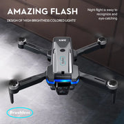 New S8S RC Drone 8K HD Camera GPS Brushless Motor 360° Obstacle Avoidance Headless Mode Foldable Quadcopter Kids and Adults Toys