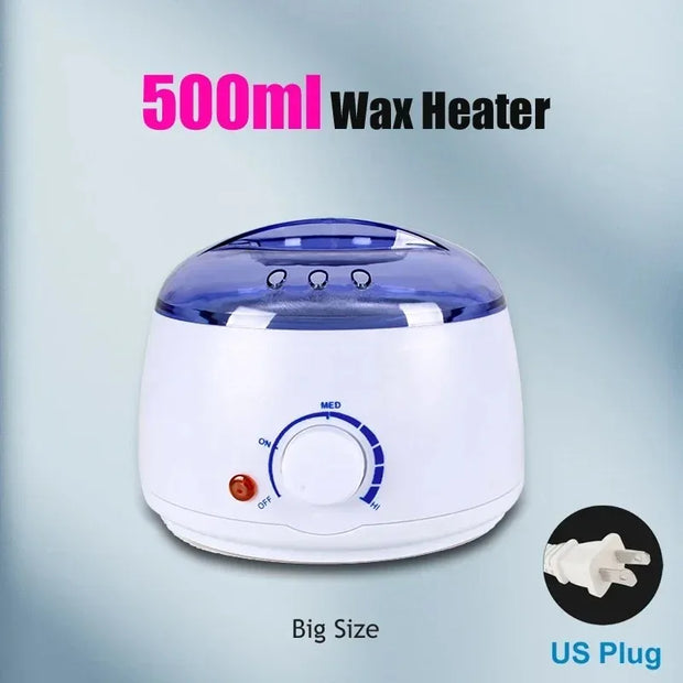 200ML/500ML Wax Heater Warmer Wax Machine for Hair Removal Depilation Wax Dipping Epilator Paraffin Pot Waxing Machine