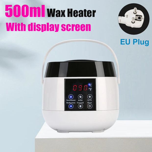 200ML/500ML Wax Heater Warmer Wax Machine for Hair Removal Depilation Wax Dipping Epilator Paraffin Pot Waxing Machine