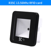 DC 12V RFID Embedded Barcode 2D QR Code Reader Access Control Reader Wegand USB RS232 RS485 Interface QR Scanner 2D Box