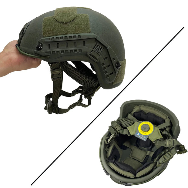 LPRED Fast HDPE NIJ IIIA High Cut Ballistic Helmet 2 Generation high-grade lining UHMW-PE Ballistic 3A Bulletproof Helmet