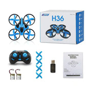 JJRC H36 Mini Rc Drone 4ch 6-Axis Headless Mode Helicopter 360° Flip Remote Control Quadcopter Toy Mini Drone For Kids