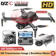 LYZRC L106 / L106MAX HD Dual Camera Switching Brushless Motor RC Drone Foldable Mini Wifi 2.4GHz 360° Intelligent OAS Helicopter