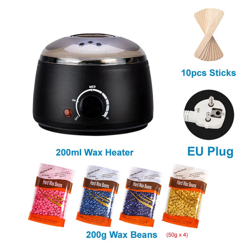 200/500ML Electric Wax Heater Hot Wax Machine Paraffin Pot Warmer Hair Removal Waxing Machine Wax-melt Epilator Quick Heater