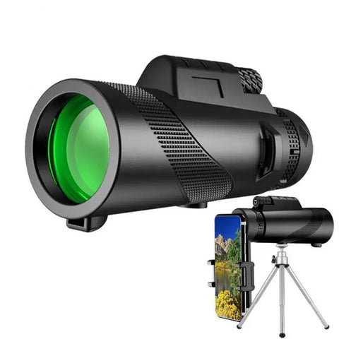 Military Zoom Powerful Binoculars Long Range Portable Professional Telescope Monocular Low Night for Hunting