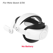 10000mAh Battery Comfort Head Strap For Meta Quest 3/Quest 3s Replacement Elite Strap 18W Charging Enhanced Playtime and Support