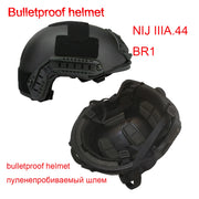 LPRED Real Bulletproof Helmet Ballistic High Cut Tactical NIJ 3A Helmet Aramid UHMW PE Safety Helmet IIIA Br1 MICH FAST Helmet