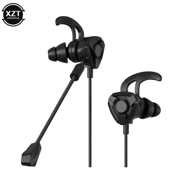 Gamer Headphones Wired Earphone Gaming Earbuds With Mic For Pubg PS4 CSGO Casque Phone Tablet Laptop Universal Game