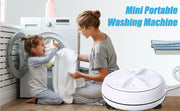 Mini Washing Machine,Ultrasonic Turbine Washing Machine,Portable Turbo Washer for Travel,Home,Camping to Cleaning Sock,Underwear