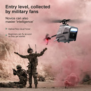 L1 New Rc Helicopter Obstacle Avoidance 6-Axis Gyro 2.4g WiFi Optical Flow Hover Stunt Spin 4K HD Dual Camera Mini Drone RC Toys