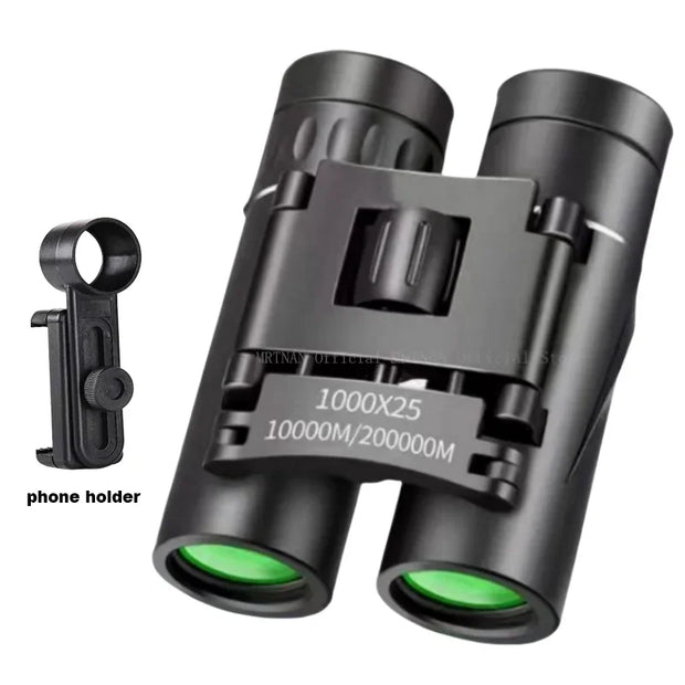 1000X25 Professional Binoculars High Magnification Low Night Night Vision Mini Portable Telescope For Camping Outdoor