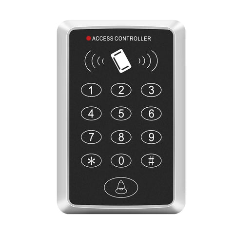 125KHz RFID Access Control Keypad EM Card Reader Door Access Control System Door Lock Opener Keyboard System