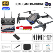 New MINI E99Pro RC Drone 4K Professinal With Wide Angle Dual HD Camera Foldable RC Helicopter 5G WIFI FPV Height Hold Apron Sell