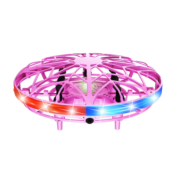 UFO induction aircraft remote control aircraft flying ball drone gesture intelligent suspended flying saucer children's toy boy