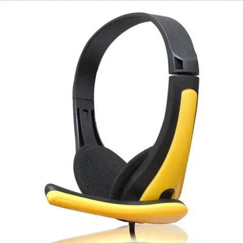 With Microphone Headphones For Computer Gamer Stereo Stereo Headphone Wired Mode Head-mounted Gaming Headset