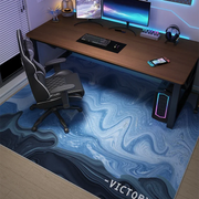 Chair Gamer Carpet Waterproof Non-slip Living Room Rugs Gaming Swivel Chair Loop Pile Floor Mat Large Size Home Decoration Mats