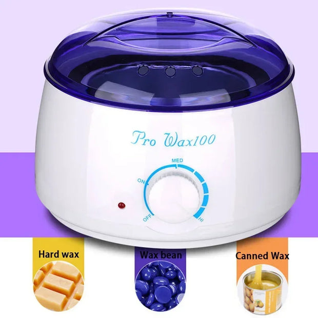 Home Electric Wax Heater Hot Wax Machine Paraffin Pot Warmer Hair Removal Wax-melt Machine Quick Heater Easy For US EU PLug