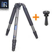 INNOREL NT364C Professional Carbon Fiber Camera Tripod Birdwatching Heavy Duty Tripod 75mm Bowl Adapter for DSLR Video Camcorder