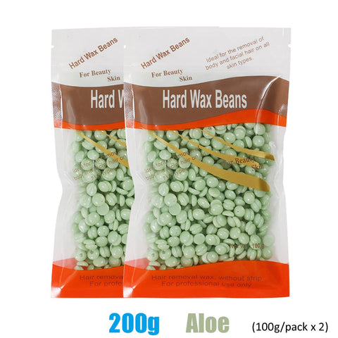 50g/200g/300g Hard Wax Beans Heating Machine Hair Removal Machine Wax Melting PotHot Film Painless Waxing Unisex Hair Removal