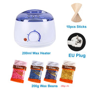 200/500ML Electric Wax Heater Hot Wax Machine Paraffin Pot Warmer Hair Removal Waxing Machine Wax-melt Epilator Quick Heater