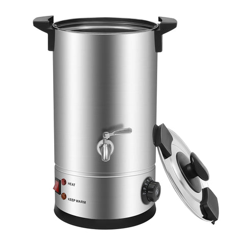 10L Wax Melter 304 Stainless Steel Electric Wax Melting Pot Large Capacity Wax Heater Machine for Candle Making