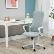 Vinsetto office chair swivel height adjustable 62x56x110-119.5 cm Gray